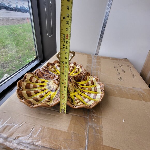 Vintage Belgo Canadian Pottery Serving Tray Mid Century 1960’s GUC "BIN B" - Picture 11 of 12